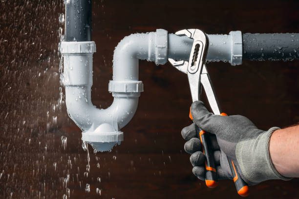 Professional Drain Cleaning technician working in Washington, MO